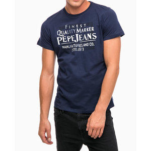 Pepe Jeans pánské tmavě modré tričko Symon - S (591)